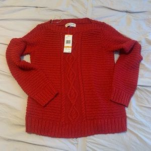 NWT Women's red Jones New York  sweater